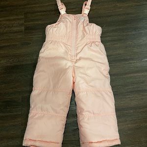 Carters 4T pink snowsuit